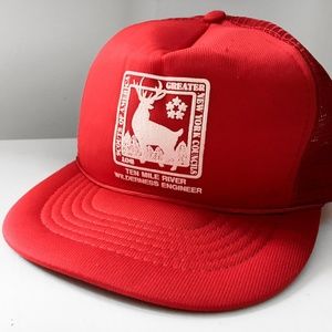 Vintage 80's Scouts of America "Deer" Trucker Hat